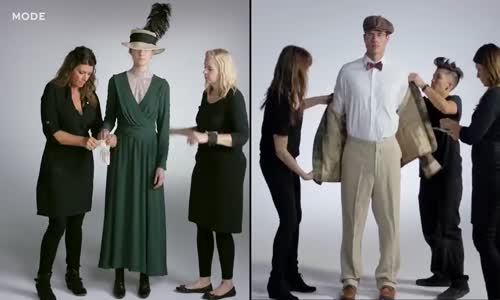  Erkek ve Kadının 100 Yıllık Giyim Stilinin Değişimi 