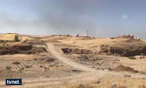 Peşmerge Korkudan Mevzi Kazmaya Başladı!