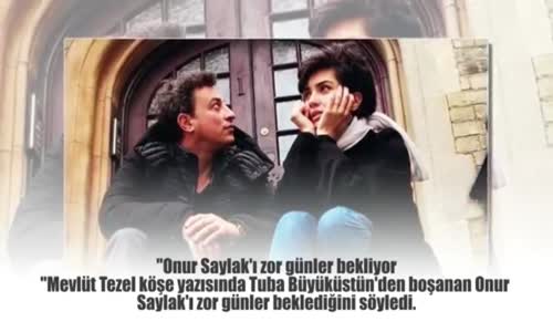  Tuba Büyüküstünün'ün Eski Eşi Onur Saylak'ı Zor Günler Bekliyor
