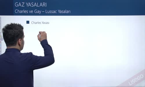 EBA KİMYA LİSE -  GAZLAR - GAZ YASALARI - CHARLES VE GAY LUSSAC YASALARI