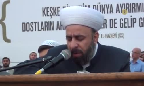 Şeyh Muhammed Muta El-Haznevi Hazretleri Adana Mimar Sinan Mevlüdünden Bir Konuşması