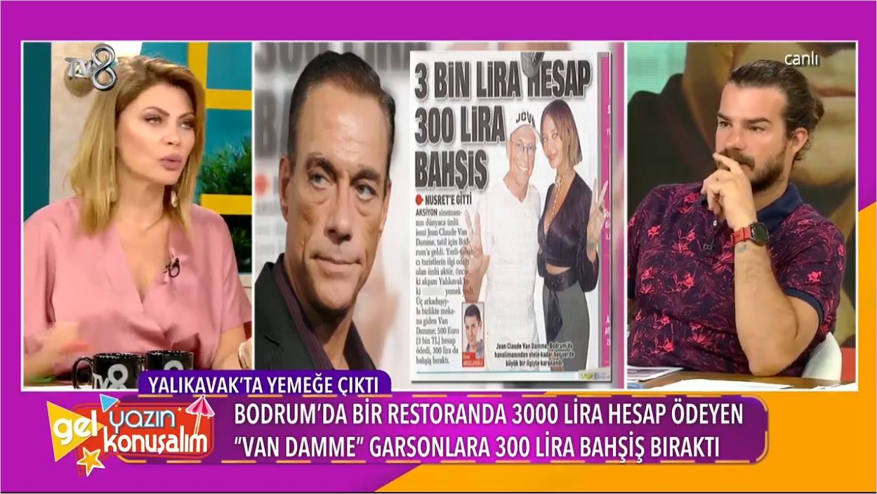 Van Damme Bodrum'da Tatil Yaptı