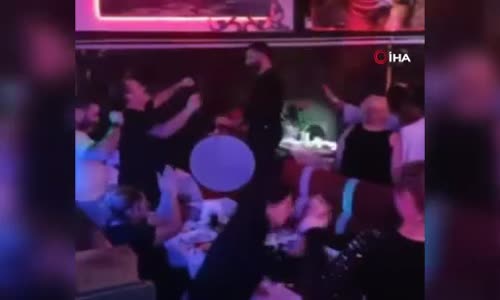 İstanbul’un göbeğinde skandal 'korona partisi' kamerada 