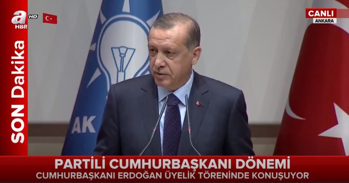 Cumhurbaşkanı Erdoğan'dan AK Partililere Mesaj Var