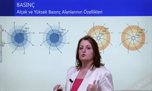 EBA COĞRAFYA LİSE - BASINÇ VE RÜZGARLAR - BASINÇ - ALÇAK VE YÜKSEK BASINÇ ALANLARININ ÖZELLİKLERİ