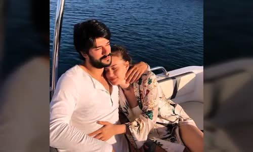 Fahriye Evcen Ve Burak Özçivit'ten Evli Mutlu Çocuklu Pozlar
