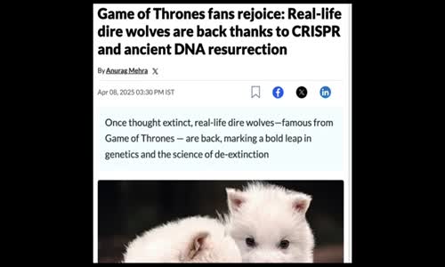 DE-EXTINCTION! SCIENTISTS RESURRECT AN EXTINCT SPECIES TO CREATE A HYBRID RACE & HUMANS ARE NEXT!