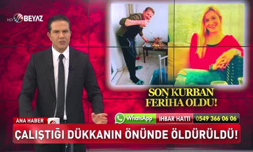 ÇALIŞTIĞI DÜKKANIN ÖNÜNDE ÖLDÜRDÜ