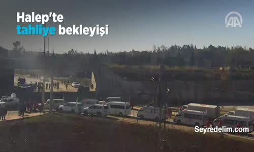 Halep'te Tahliye Bekleyişi