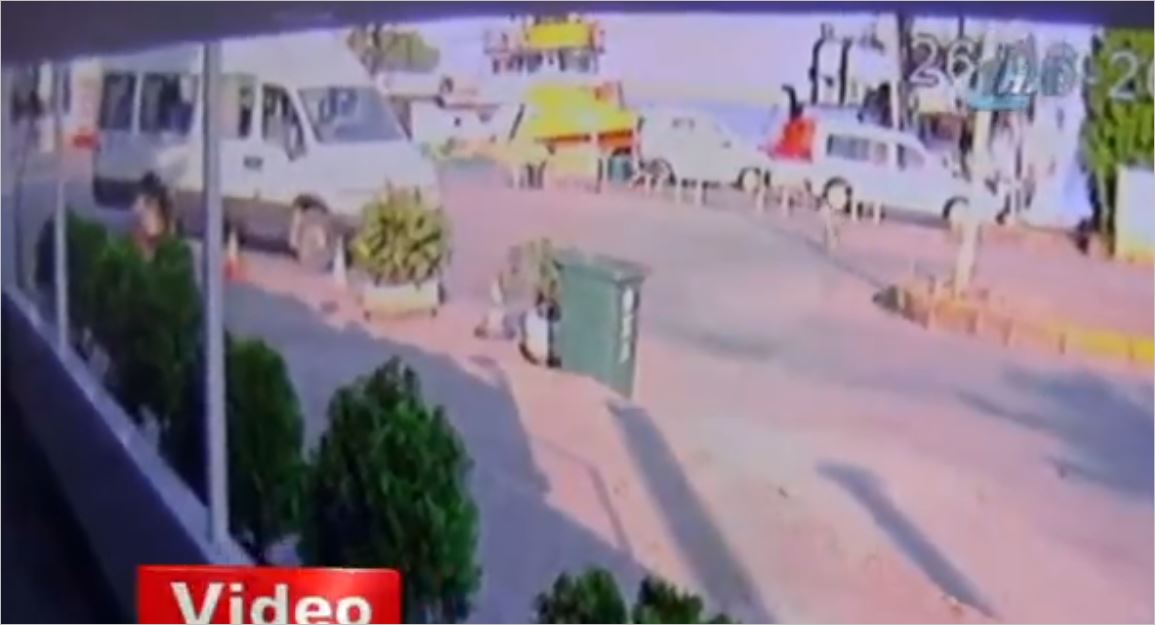 Minibüs Sürücüsü Köpeğin Üzerine Aracını Sürdü