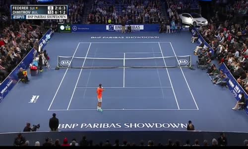 Federer vs Çocuk Tenis Kapışması