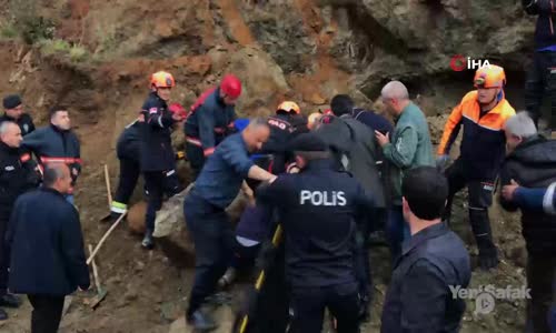 Toprak Altında Kalan Ağır Yaralı Vatandaş Kurtarıldı