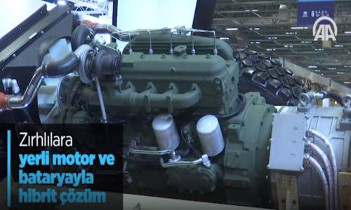Zırhlılara Yerli Motor Ve Bataryayla Hibrit Çözüm