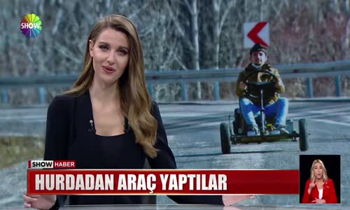 Hurdadan araç yaptılar 