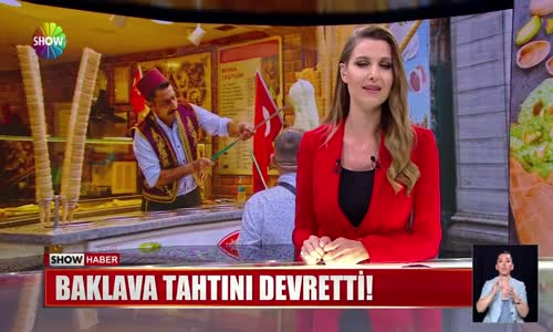 Baklava tahtını devretti!