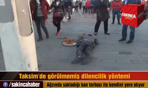 Flash Tv Oyuncularına Taş Çıkaran Dilenci