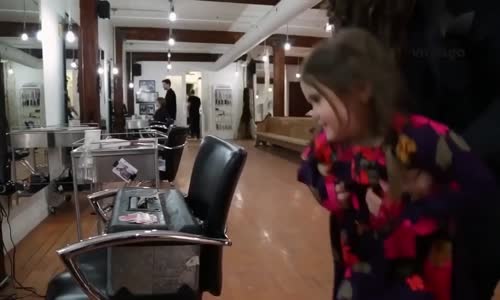 3 yaşındaki kızın cesareti