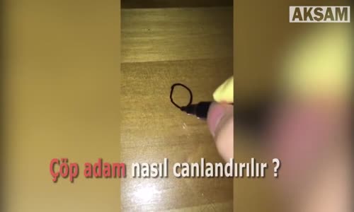 Çöp adam nasıl canlandırılır? 
