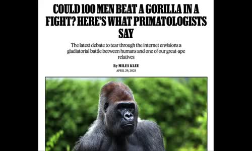THE WHO WOULD WIN 100 MEN VS 1 GORILLA TREND! ARE WE BEING CONDITIONED FOR A SINISTER FUTURE EVENT