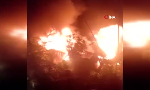 Yayladaki evde çıkan yangın korkuttu