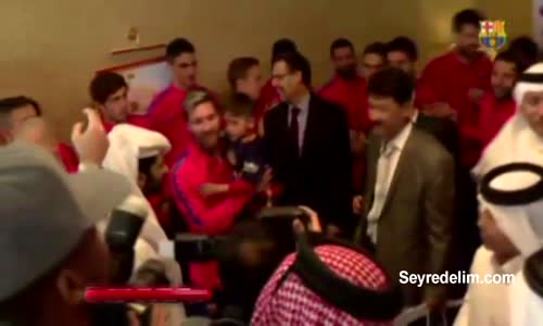 Poşetten Messi Forması Giyen Minik Murtaza, Kahramanı İle Buluştu