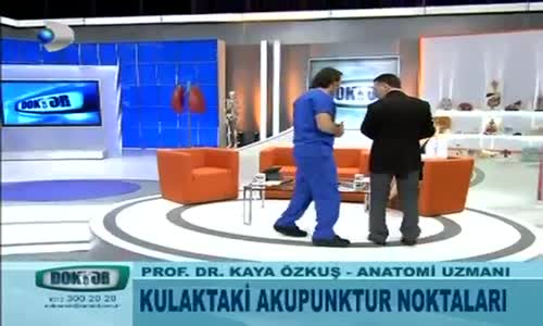 Kulaktaki Akupunktur Noktaları 