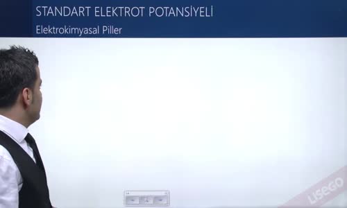 EBA KİMYA LİSE - ELEKTROKİMYASAL PİLLER -  ELEKTORTLAR VE ELEKTROKİMYASAL PİLLER - ELEKTROKİMYASAL PİLLER
