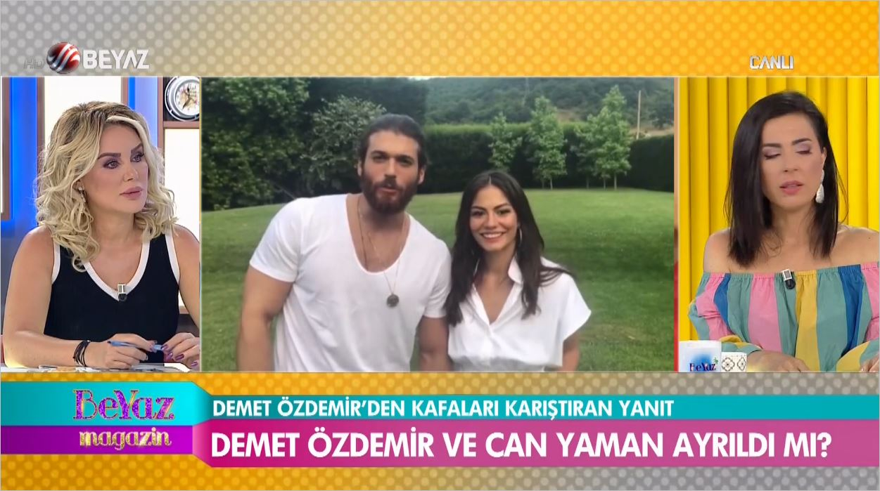 Demet Özdemir Can Yaman Sorusuna Bakın Ne Yanıt Verdi