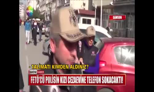 FETÖ'cü Polisin Kızı Cezaevine Telefon Sokacaktı!