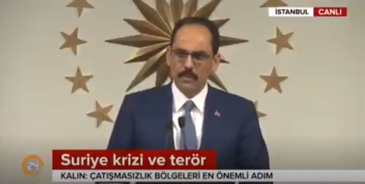 Kalın Afrin'den Terör Tehdidi Gelirse Türkiye Misliyle Karşılık Verecek 