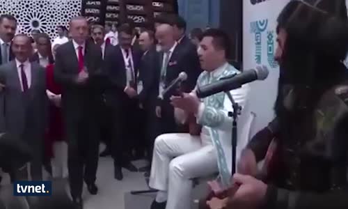 Cumhurbaşkanı Erdoğan'ı Böyle Karşıladılar