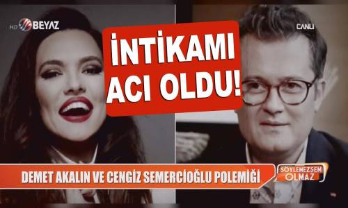 Demet Akalın, Maldivler Tatilini Eleştiren Cengiz Semercioğlu'na Demediğini Bırakmadı