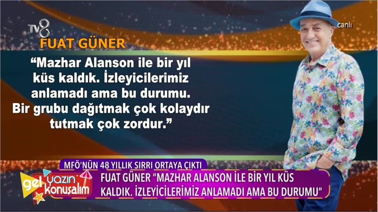 Fuat Güner'den 48 Yıllık MFÖ İtirafı