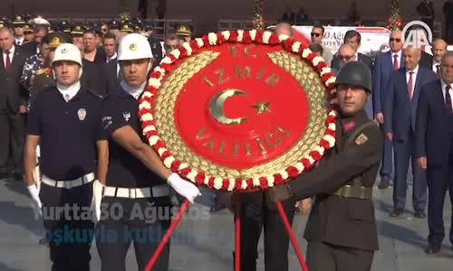 Yurtta 30 Ağustos Coşkuyla Kutlanıyor