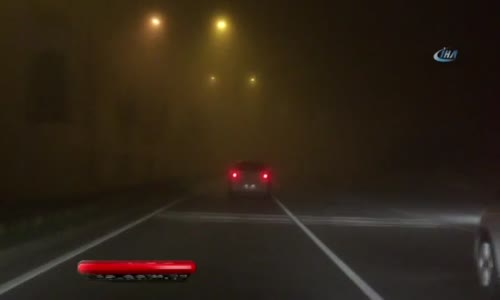 FSM Köprüsünde Sis Etkili Oldu 