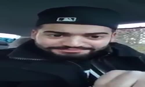 BMW'ye binen Fakir Gurbetci