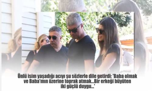 Özcan Deniz'den Babasına Duygusal Veda