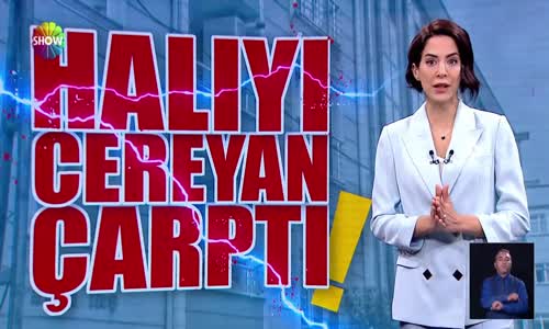 Halıyı cereyan çarptı!