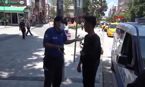 Maskesiz yakalandı, polise soyadını bilmediğini söyledi