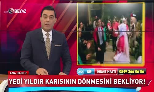 YEDİ YILDIR KARISININ DÖNMESİNİ BEKLİYOR