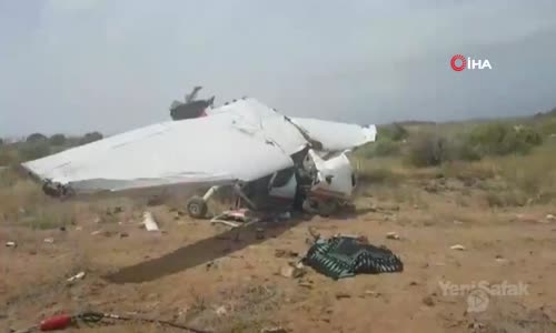 Antalya'da Eğitim Uçağı Düştü- 1 Ölü, 2 Yaralı