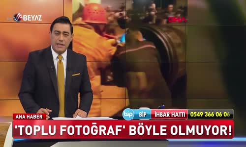 Toplu fotoğraf böyle olmuyor!