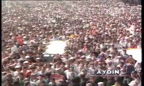 Süleyman Demirel'in Miting Görüntüleri izle