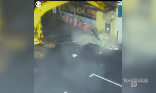 Kepçeyle Soygun Kamerada