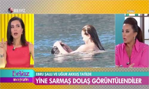 Ebru Şallı Yine Sarmaş Dolaş Yakalandı