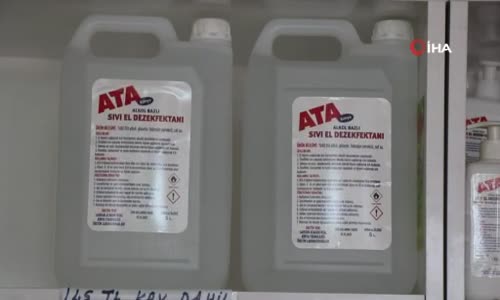 Fabrika gibi okul! Tonlarca dezenfektan ürettiler... 