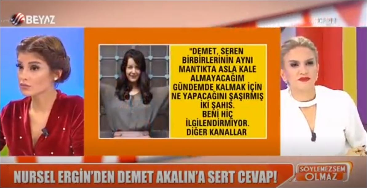 Nursel Ergin'den Demet Akalın'a Sert Cevap