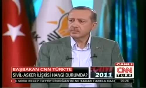 RTE'nin CNN Muhabirine O Güzel Sözleri