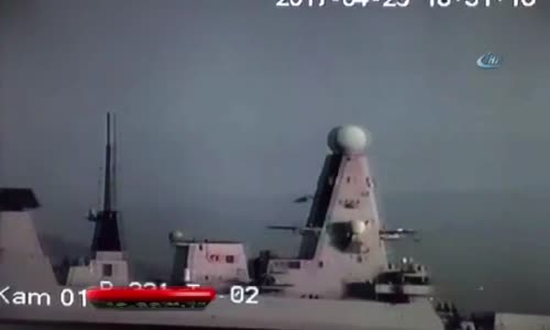 İngiliz Savaş Gemisi  Boğazı'ndan İkinci Kez Geçti