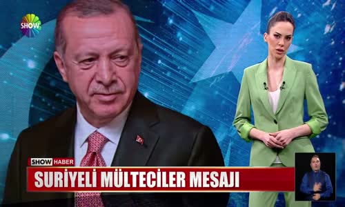 Suriyeli Mülteciler Mesajı